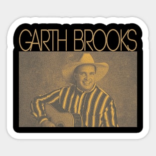 Garth Brooks Oldies Vintage Sticker